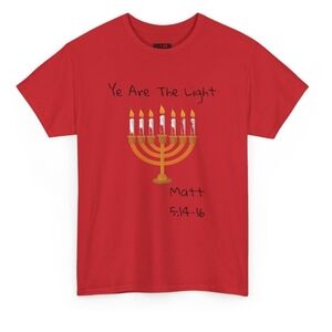 Ye Are The Light Unisex Heavy Cotton Tee